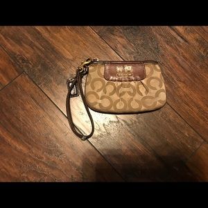 Coach wristlet